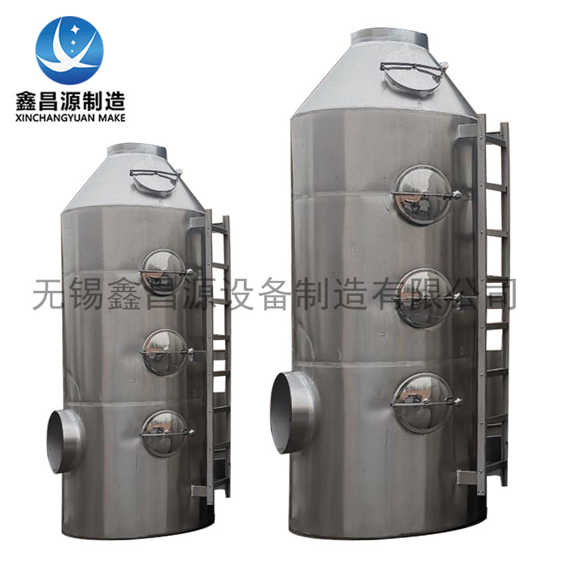 不銹鋼噴淋塔能處理哪些顆粒污染物？